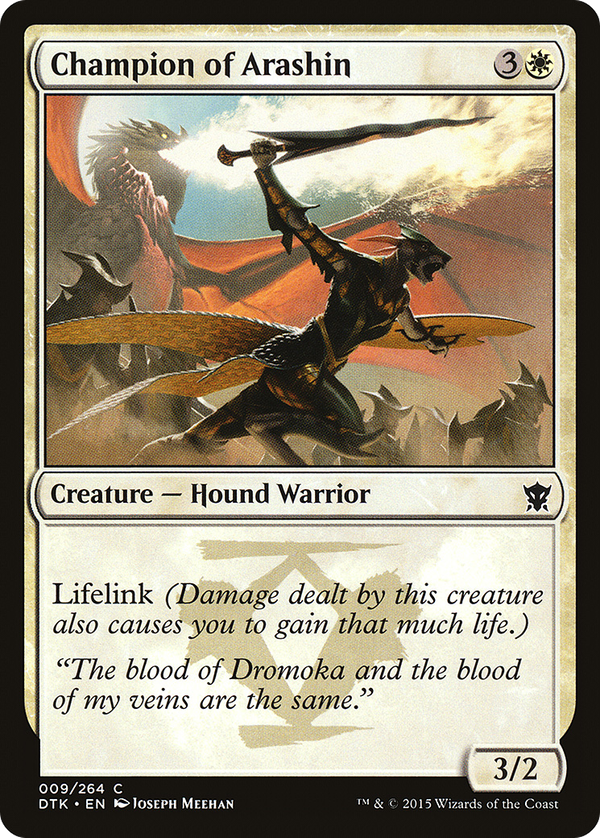 Champion of Arashin (dtk)