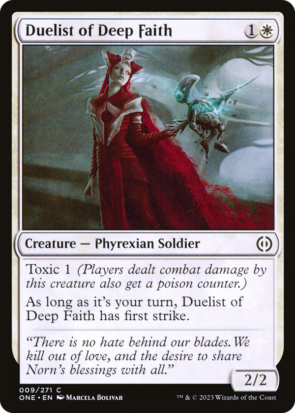 Duelist of Deep Faith (one)