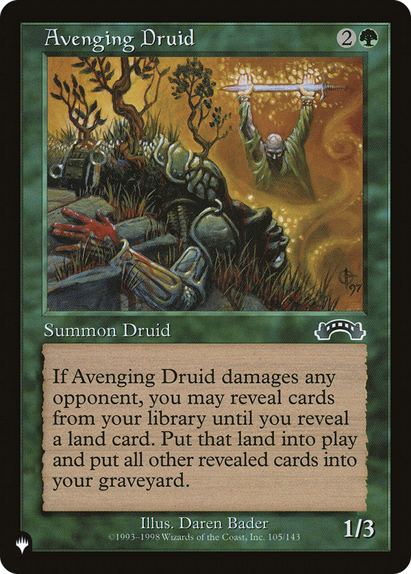Avenging Druid (plst)