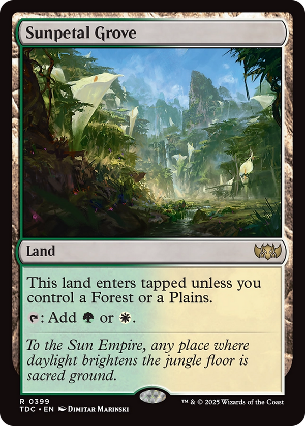 Sunpetal Grove (tdc)