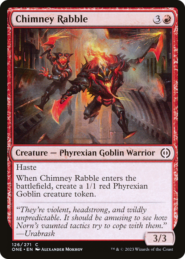 Chimney Rabble (one)