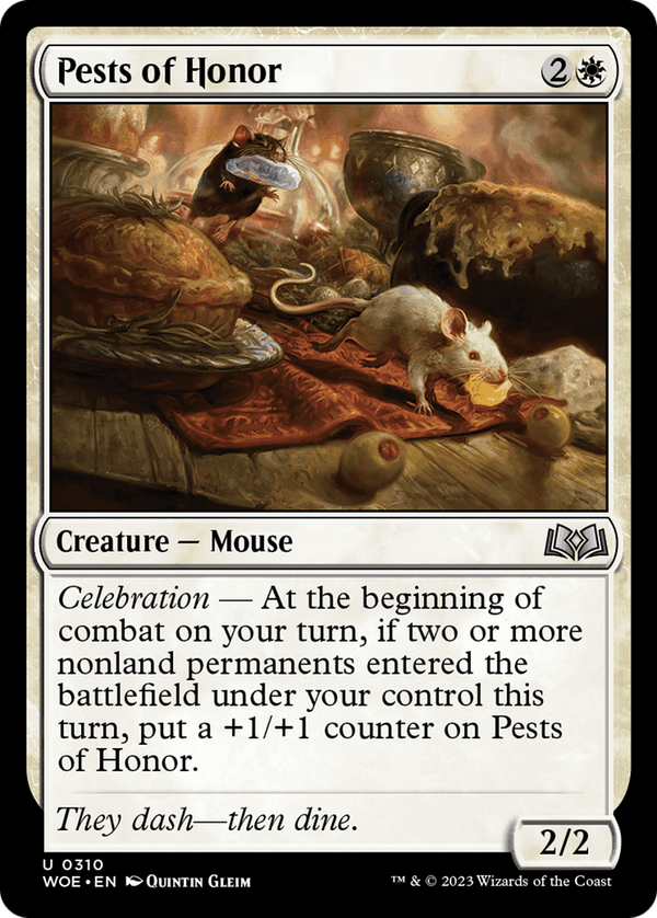 Pests of Honor (woe)