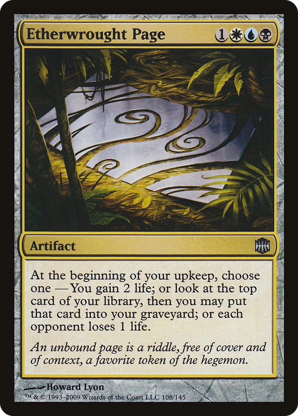 Etherwrought Page (arb)