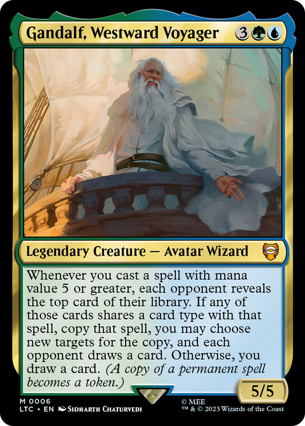 Gandalf, Westward Voyager (ltc)