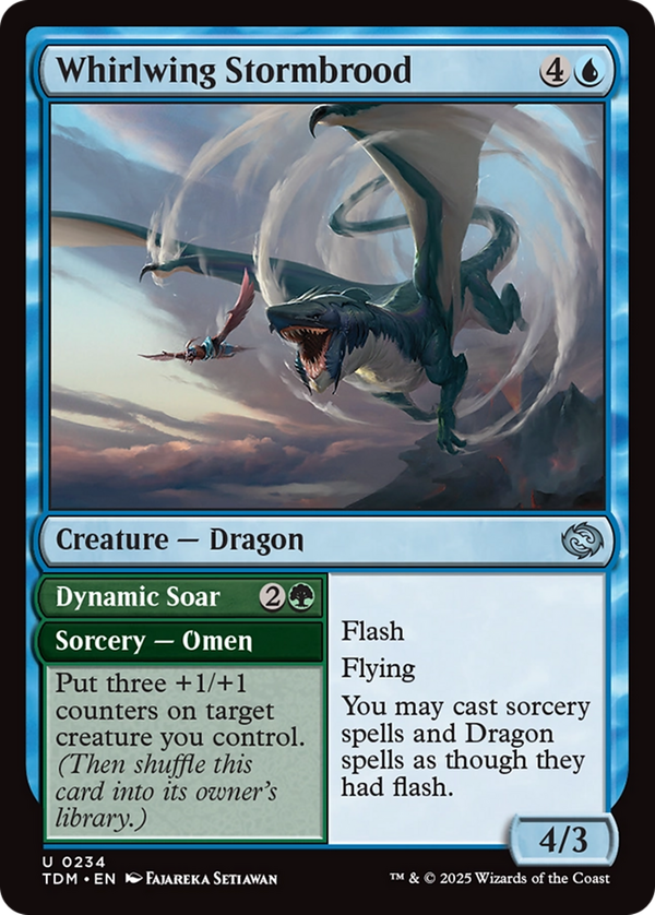 Whirlwing Stormbrood // Dynamic Soar (tdm)
