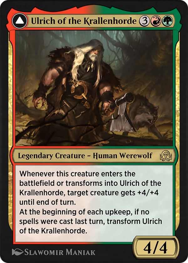 Ulrich of the Krallenhorde // Ulrich, Uncontested Alpha (sir)