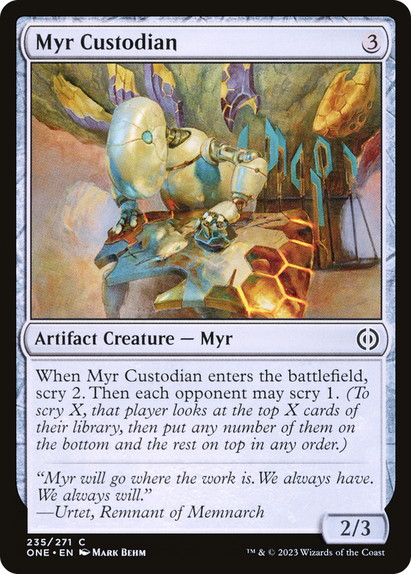 Myr Custodian (one)