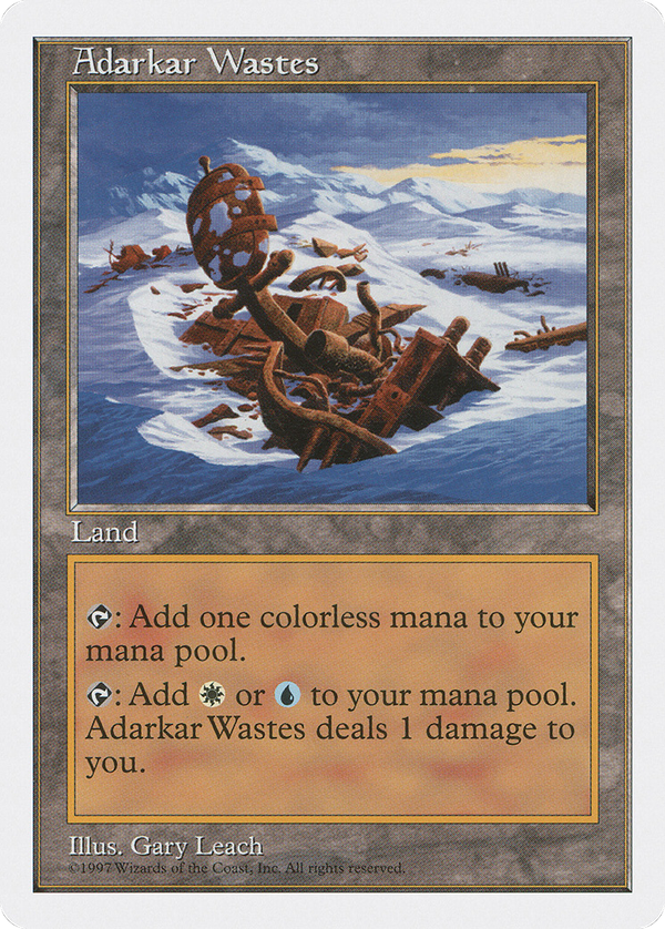 Adarkar Wastes (5ed)