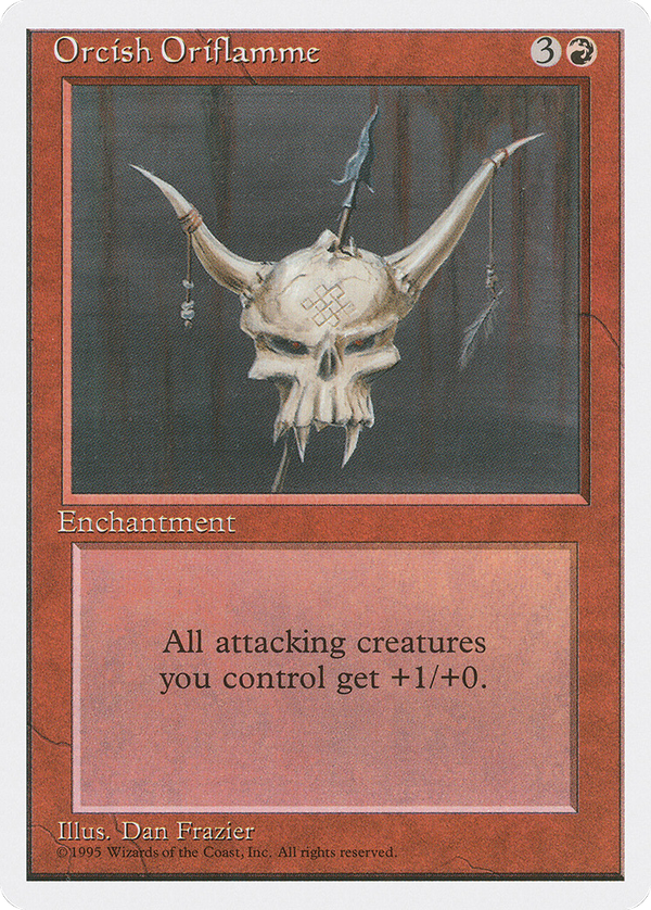 Orcish Oriflamme (4ed)