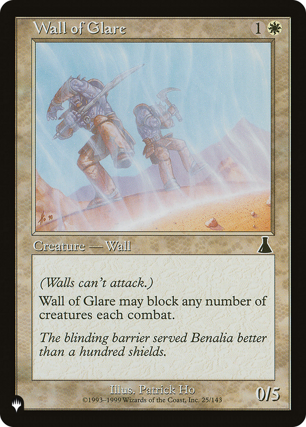 Wall of Glare (plst)