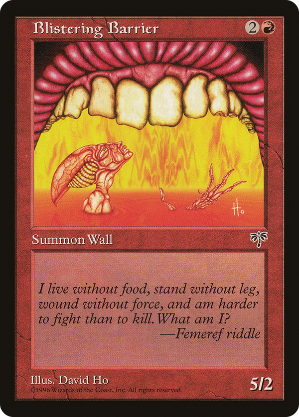 Blistering Barrier (mir)