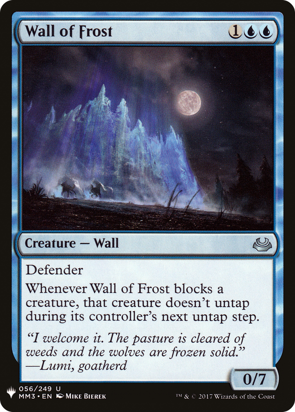 Wall of Frost (plst)