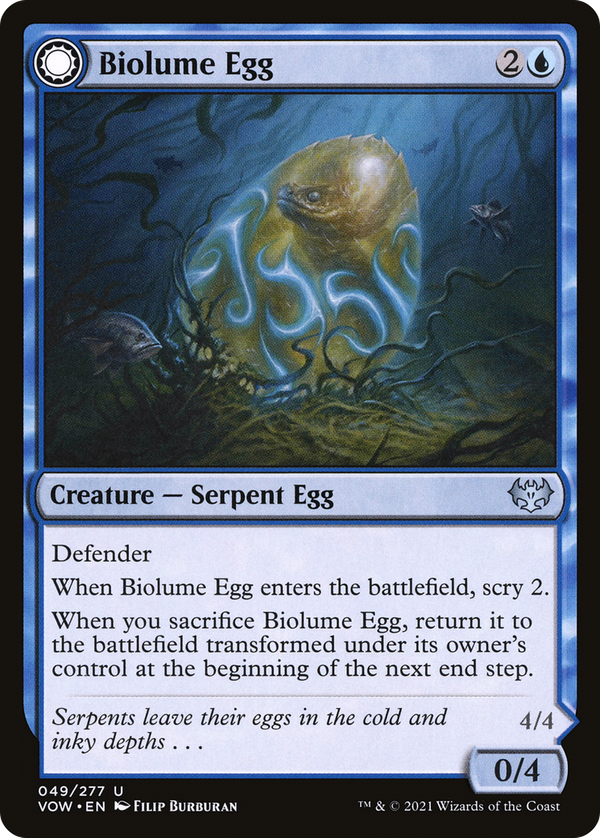 Biolume Egg // Biolume Serpent (vow)
