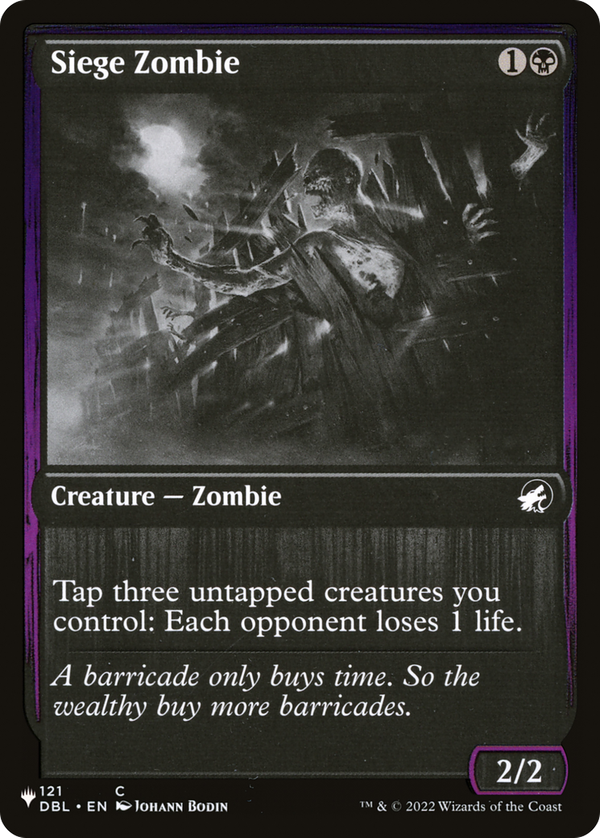 Siege Zombie (plst)