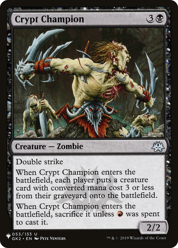 Crypt Champion (plst)