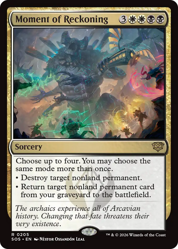 Moment of Reckoning (sos)