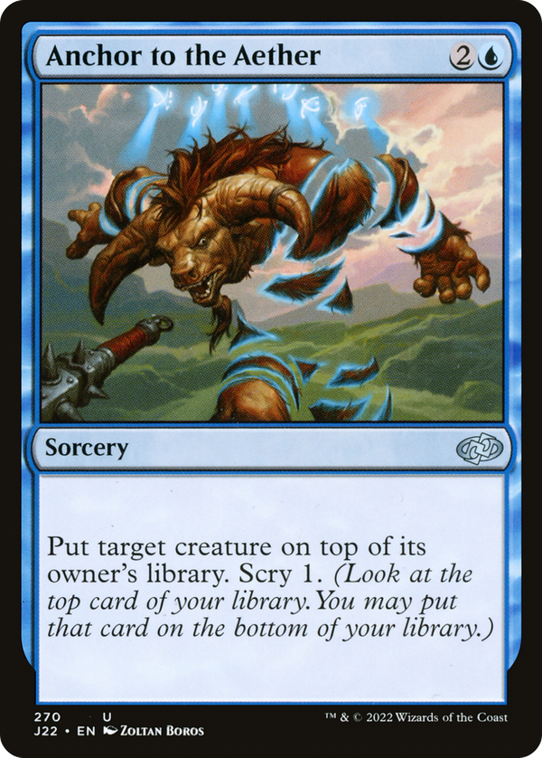 Anchor to the Aether (j22)