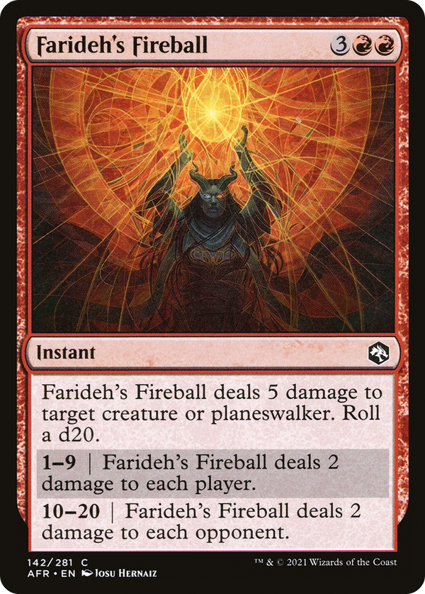 Farideh's Fireball (afr)