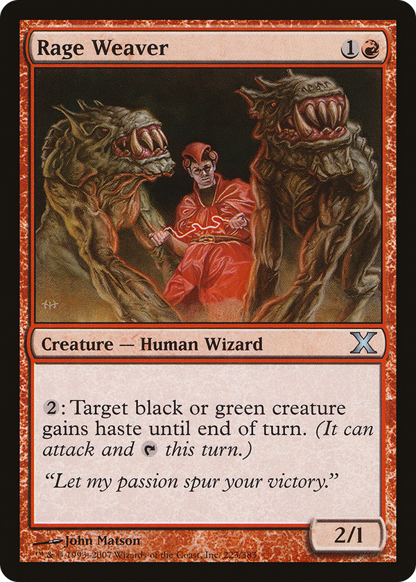 Rage Weaver (10e)