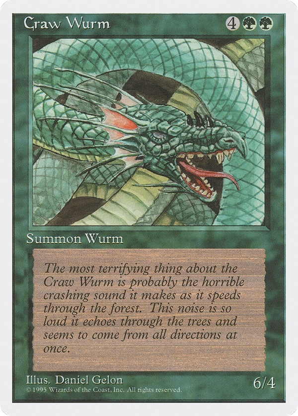 Craw Wurm (4ed)