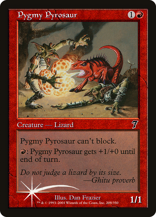 Pygmy Pyrosaur (7ed)