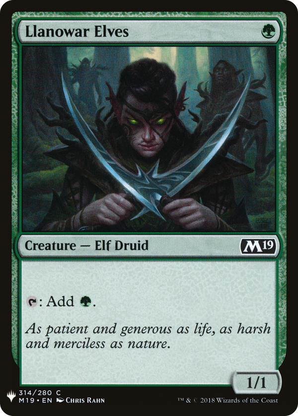 Llanowar Elves (plst)