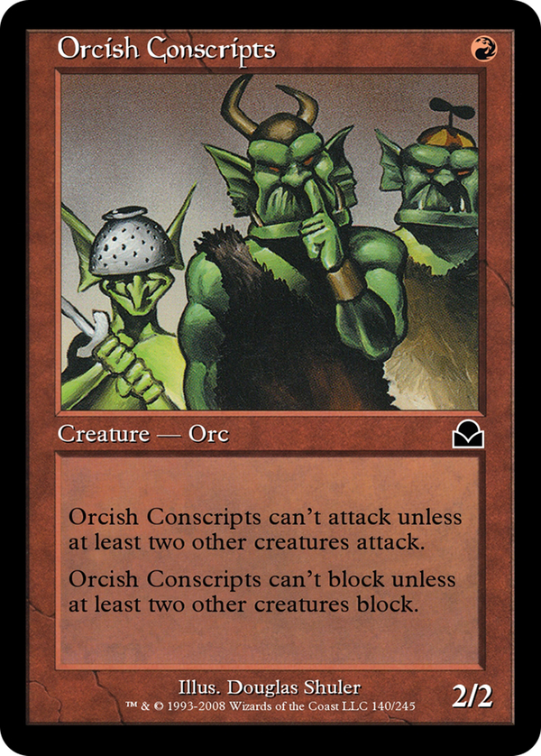 Orcish Conscripts (me2)