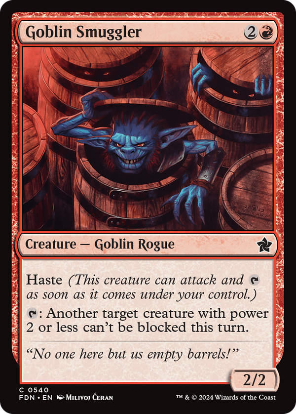 Goblin Smuggler (fdn)