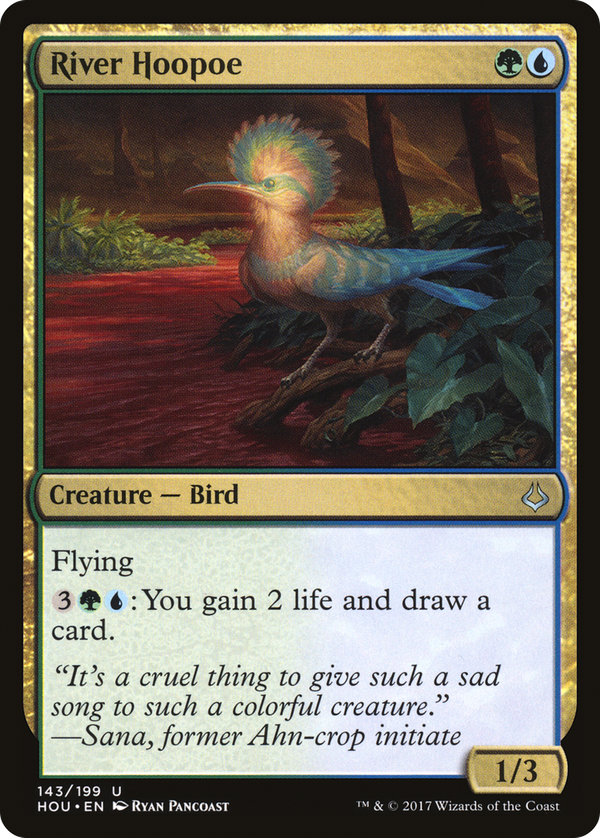 River Hoopoe (hou)