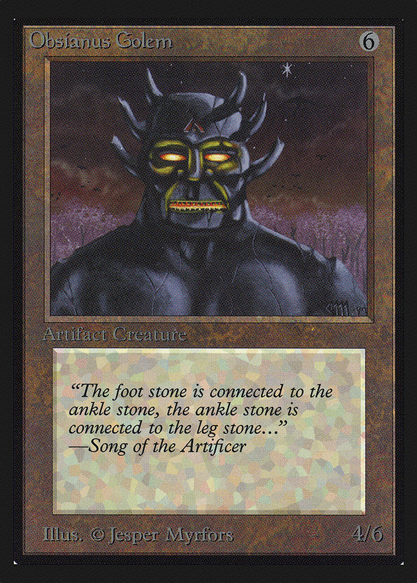 Obsianus Golem (ced)