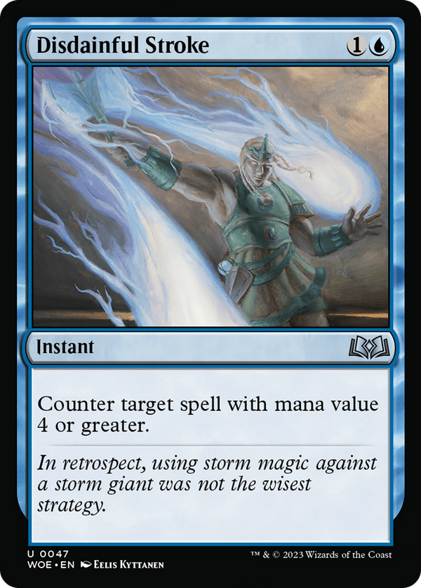 Disdainful Stroke (woe)