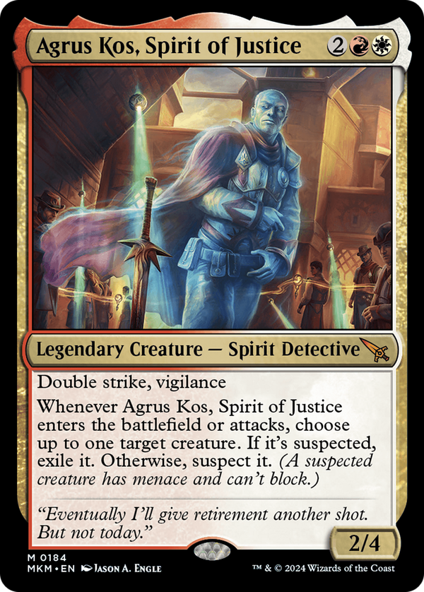 Agrus Kos, Spirit of Justice (mkm)