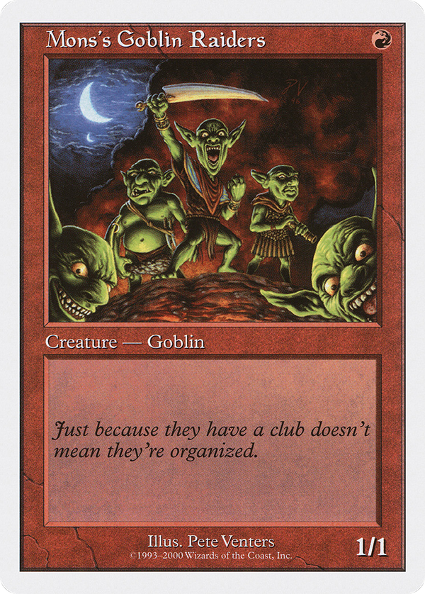 Mons's Goblin Raiders (s00)
