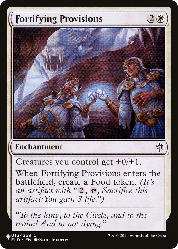 Fortifying Provisions (plst)