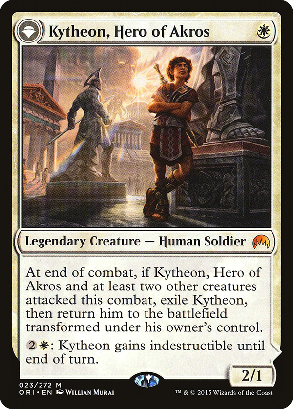 Kytheon, Hero of Akros // Gideon, Battle-Forged (ori)