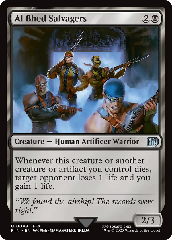 Al Bhed Salvagers (fin)