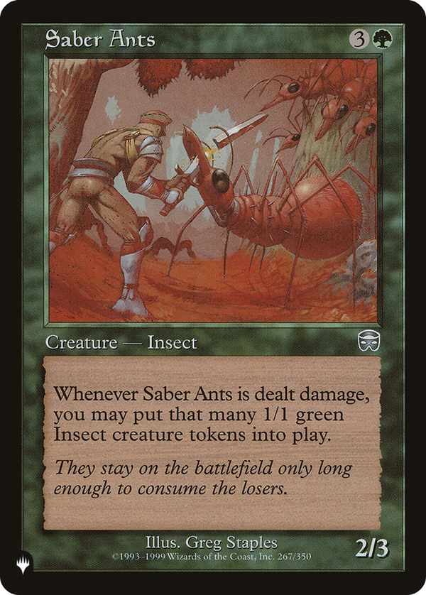 Saber Ants (plst)