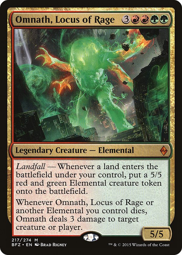 Omnath, Locus of Rage (bfz)