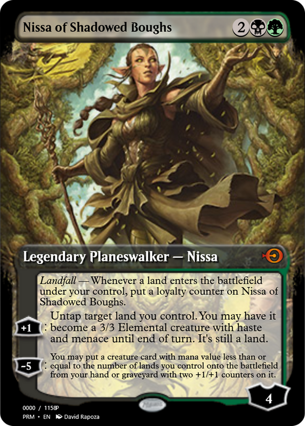 Nissa of Shadowed Boughs (prm)