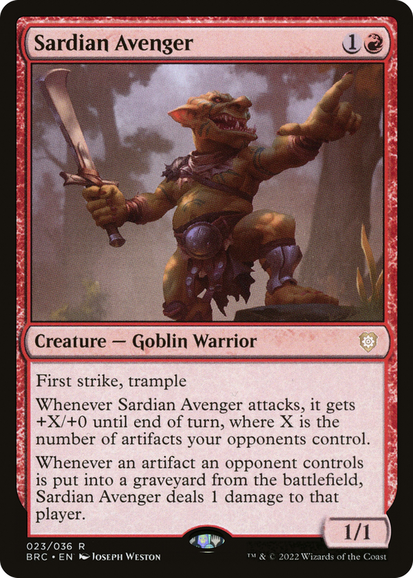 Sardian Avenger (brc)