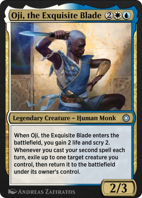 Oji, the Exquisite Blade (hbg)