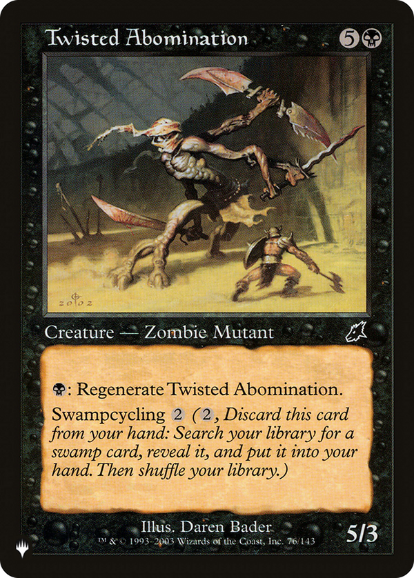Twisted Abomination (plst)