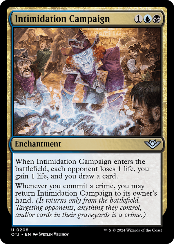 Intimidation Campaign (otj)