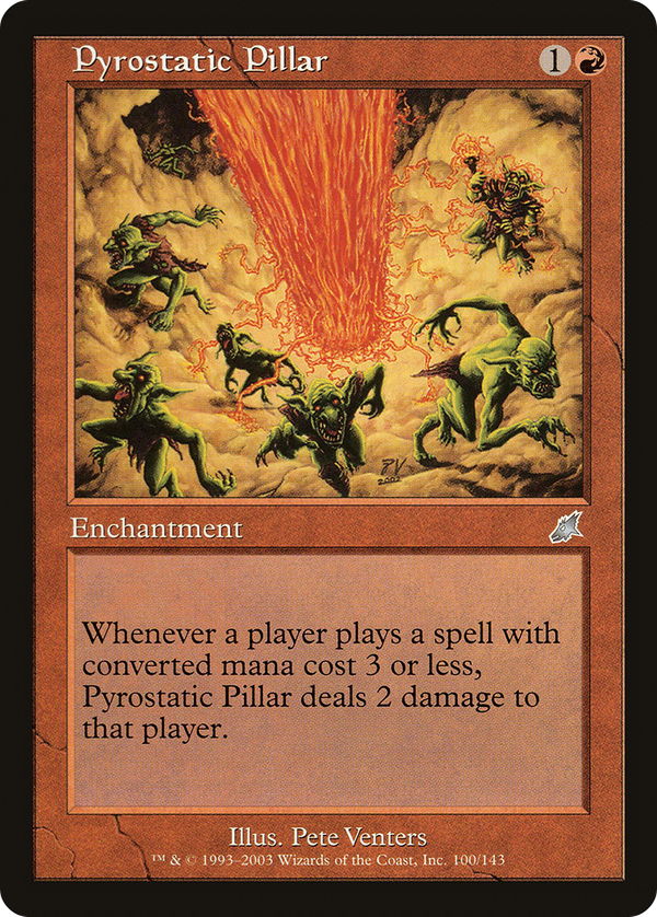 Pyrostatic Pillar (scg)