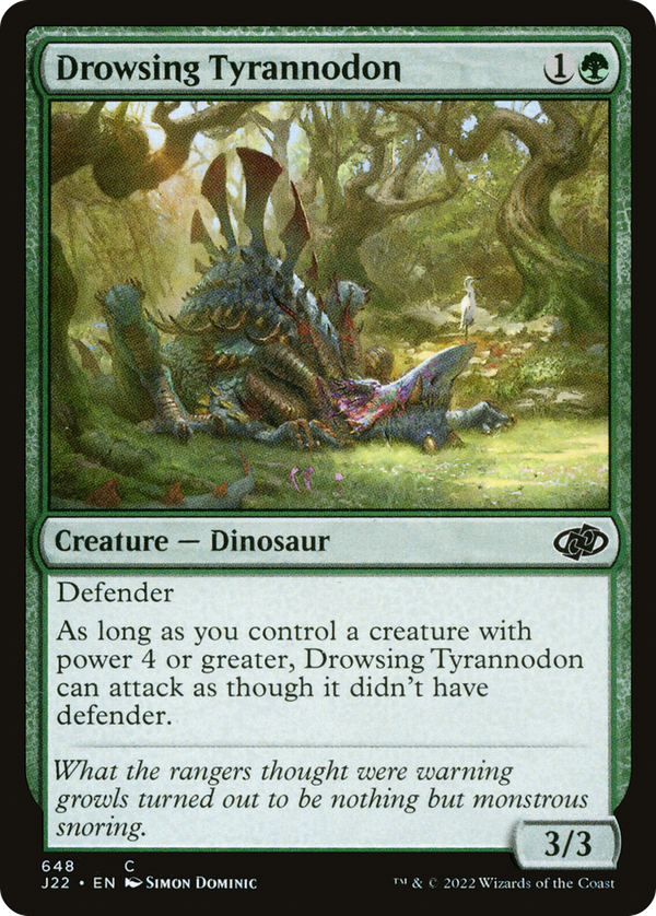 Drowsing Tyrannodon (j22)