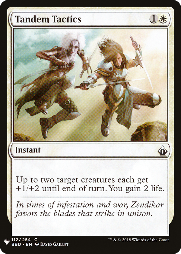 Tandem Tactics (plst)