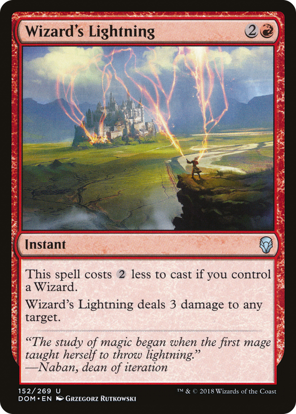 Wizard's Lightning (dom)