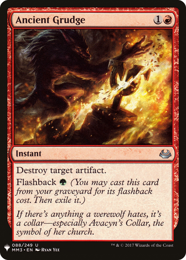 Ancient Grudge (plst)