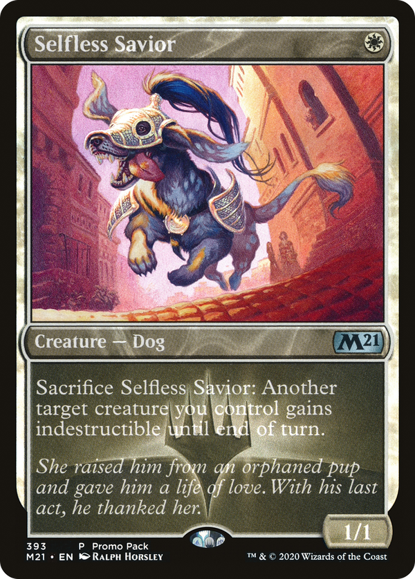 Selfless Savior (m21)