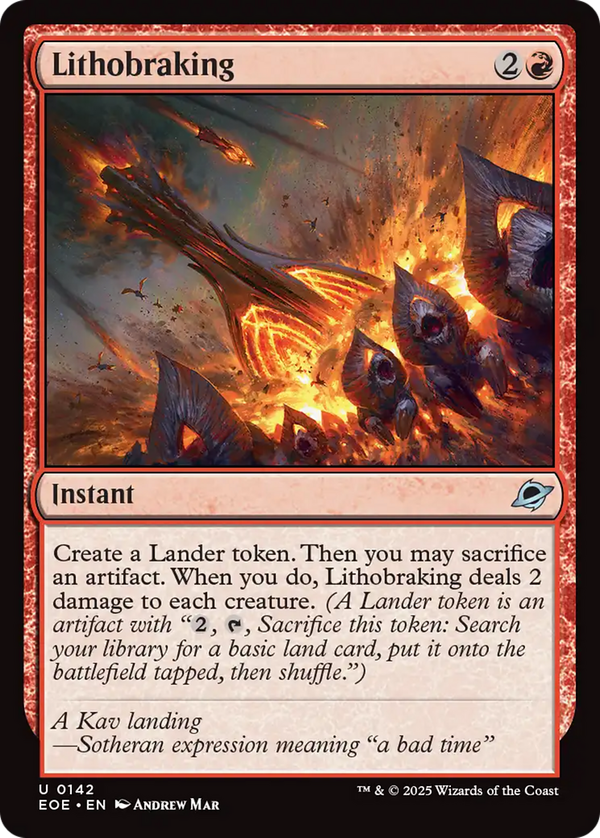 Lithobraking (eoe)